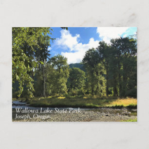 Wallowa Lake State Park, OR Postcard