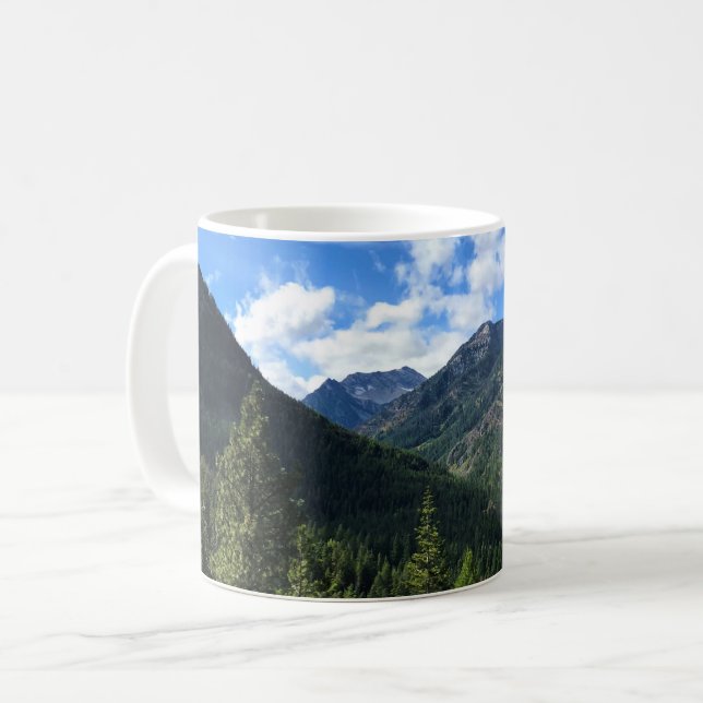 Wallowa Mountains, OR Coffee Mug (Front Left)