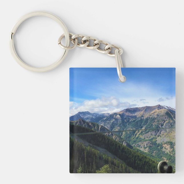 Wallowa Mountains, OR Key Ring (Front)