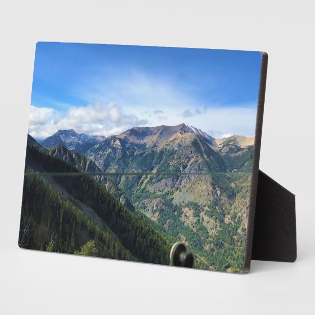 Wallowa Mountains, OR Plaque (Side)