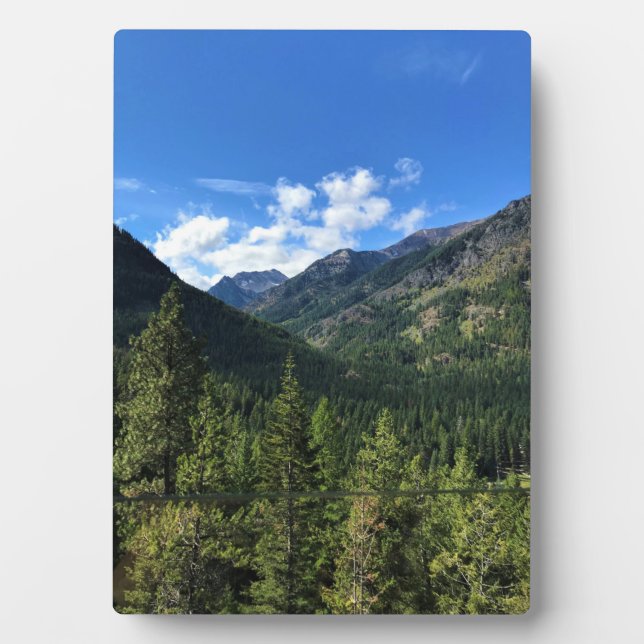 Wallowa Mountains, OR Plaque (Front)