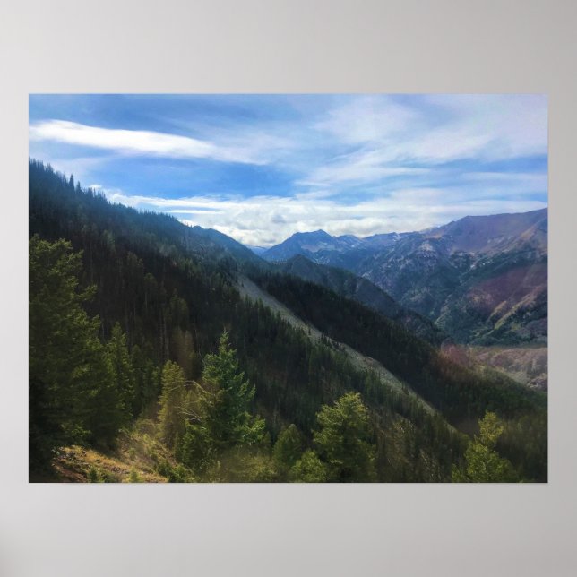 Wallowa Mountains, OR Poster (Front)