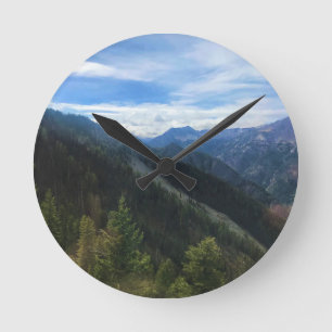 Wallowa Mountains, OR Round Clock