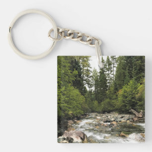 Wallowa River, OR Key Ring