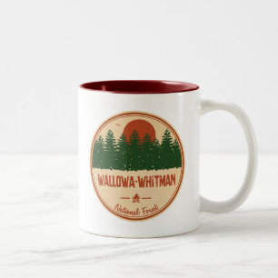 Wallowa-Whitman National Forest Two-Tone Coffee Mug