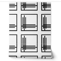 Wallpaper - Art Deco Black / White