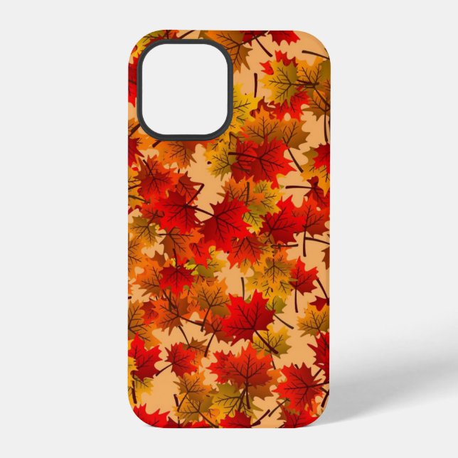 Wallpaper-background-autumn-fall iPhone Case (Back)
