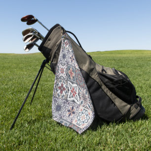 Wallpaper Backsplashes/Talavera inspired tiles 2 Golf Towel