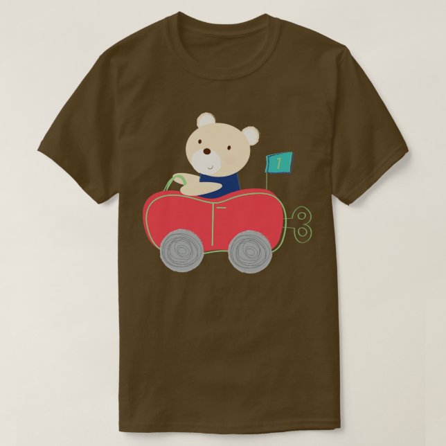 Wallpaper Bear Cute T-Shirt (Design Front)