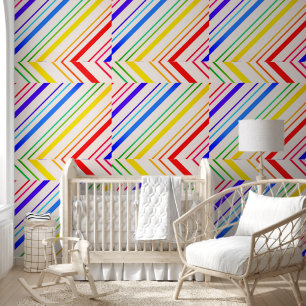 Wallpaper Colorful Stripe
