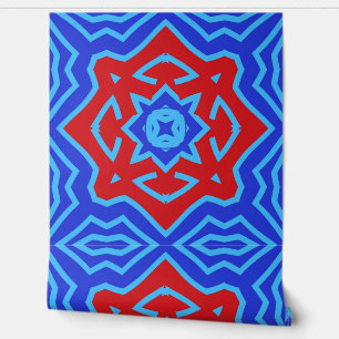 Wallpaper, Cute multicolor geometric classic patte Wallpaper