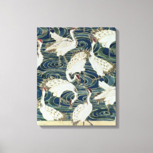 Wallpaper design, by the Silver Studio, c.1890 Canvas Print