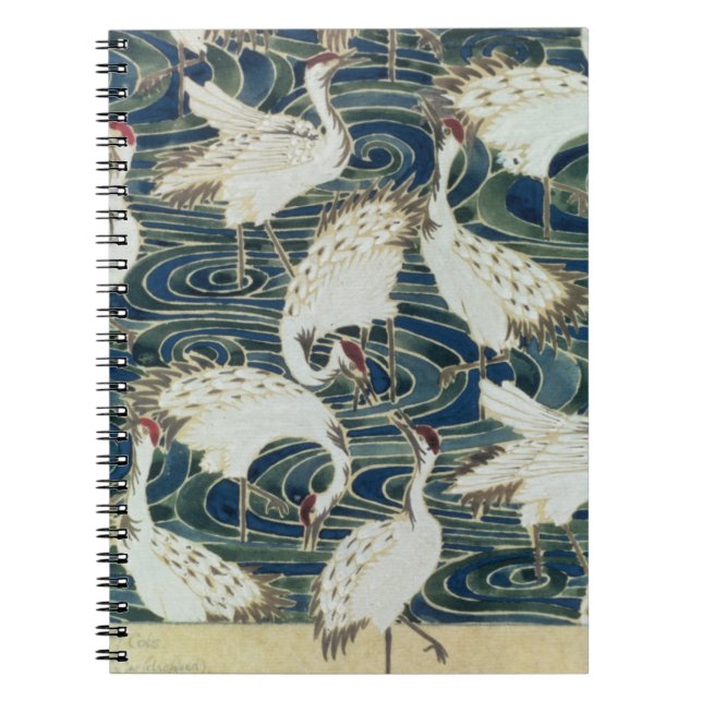 Wallpaper design, by the Silver Studio, c.1890 Notebook (Front)