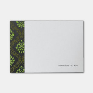 Wallpaper Floral Green Post-it Notes