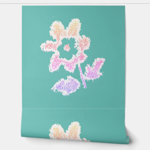 WALLPAPER FLOWER STYLE DESIGN