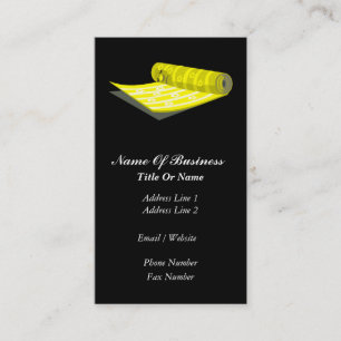 Wallpaper Hanger Business Card