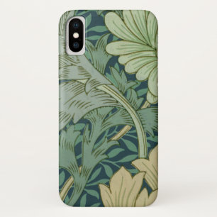 Wallpaper Pattern Sample with Chrysanthemum iPhone X Case