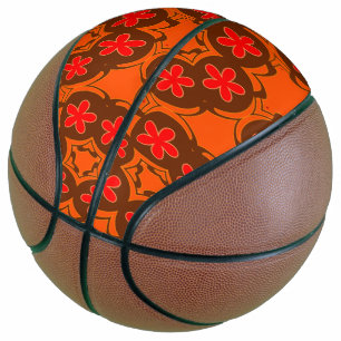 wallpaper retro orange 1970 basketball