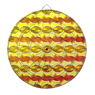 wallpaper retro orange 1970 dartboard