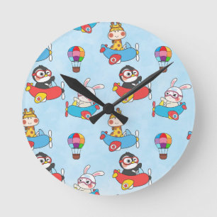 Wallpaper Round Clock
