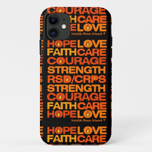 Wallpaper...RSD/CRPS Case-Mate iPhone Case (Back)