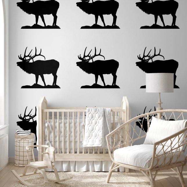 Wallpaper - Stag Deer Silhouette (Kids)