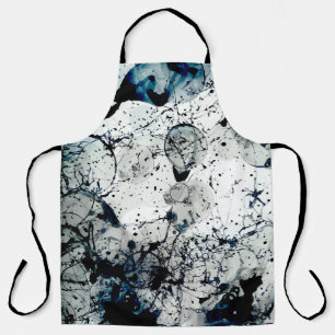 Wallpaper texture soap bubbles apron