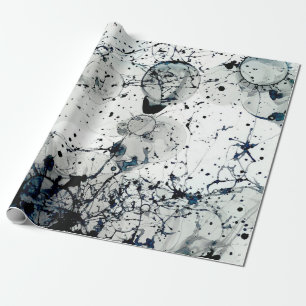 Wallpaper texture soap bubbles wrapping paper