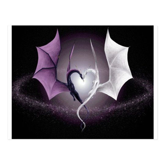 Wallpapers Dragones Blanco Y Negro Jpg Postcard Zazzle Co Uk