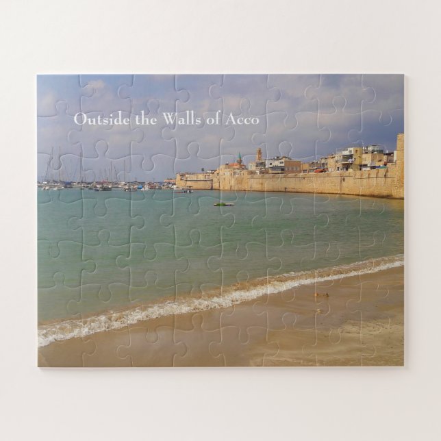 Walls of Acco, Israel, Jigsaw Puzzle (Horizontal)