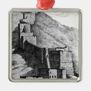 Walls of Antioch, 1894 Metal Tree Decoration