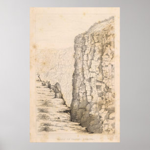 Walls of Crater, Kilauea, Hawaii Poster