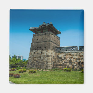 Walls Of Suwon Fortress Magnet