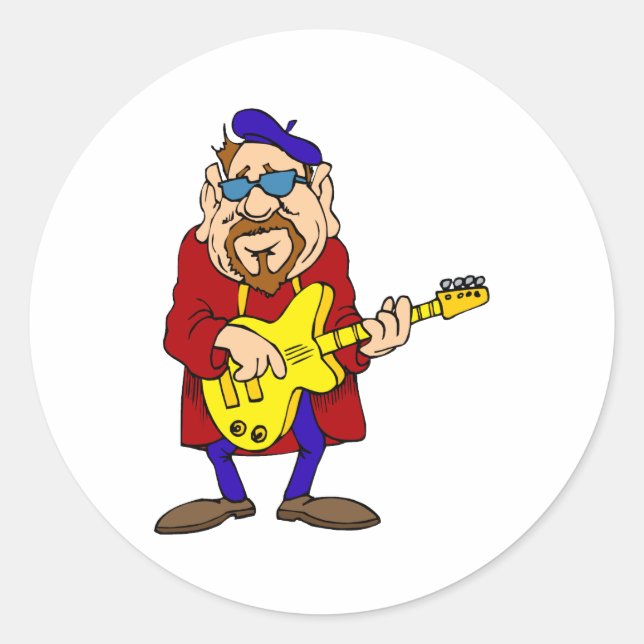 Wally Classic Round Sticker (Front)