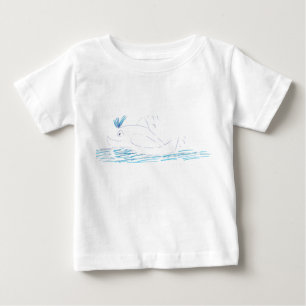 Wally Whale Jersey Babies t-shirt