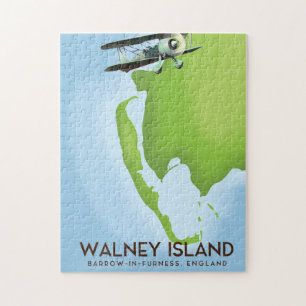 Walney Island, Burrow-In-Furness, England map Jigsaw Puzzle