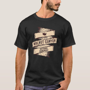Walnut Canyon National Monument Arizona Vacation S T-Shirt