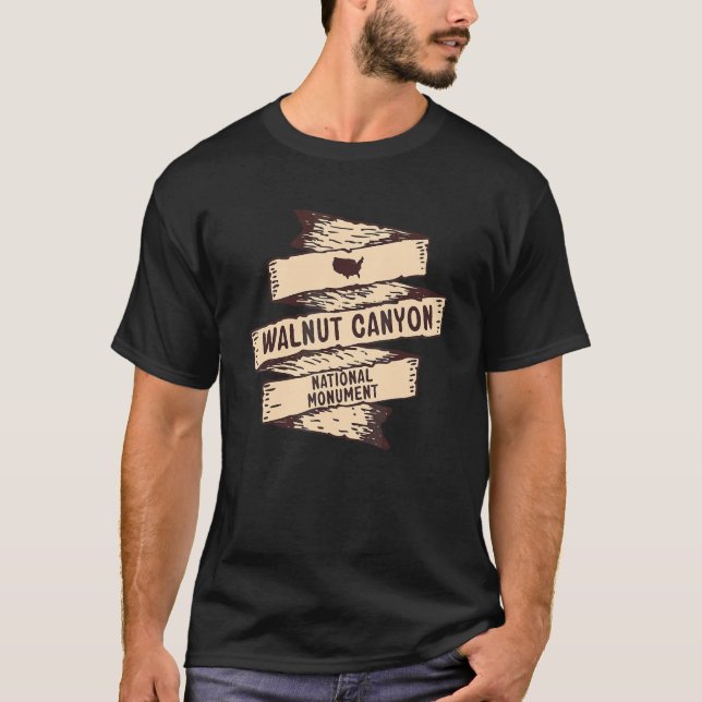 Walnut Canyon National Monument Arizona Vacation S T-Shirt (Front)