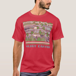Walnut Canyon National Monument Nature Lover Vinta T-Shirt