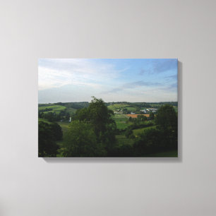 Walnut Creek Countryside, Ohio Canvas Print