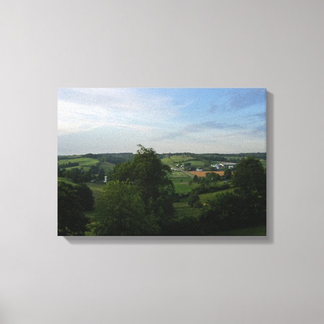 Walnut Creek Countryside, Ohio Canvas Print (Front)