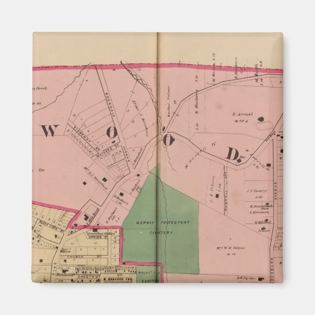 Walnut Hills, Ohio Magnet (Front)