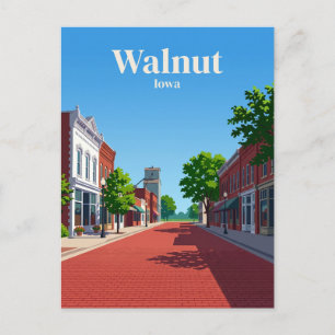 Walnut USA Postcard