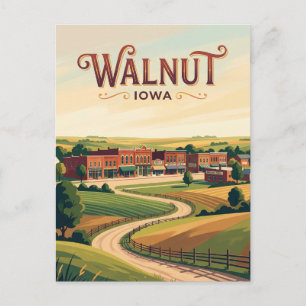 Walnut USA Postcard