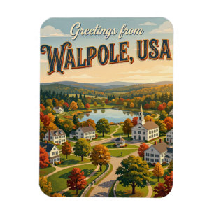 Walpole USA Magnet
