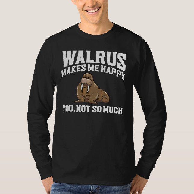 Walrus Apparel   Awesome Walruses  Design T-Shirt (Front)