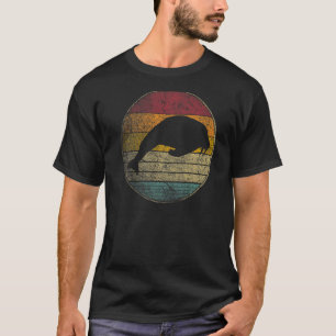 Walrus Beach Ocean Gif Retro Style Vintage 70s 80s T-Shirt