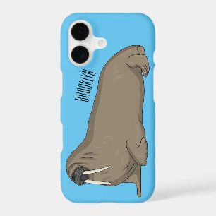 Walrus cartoon illustration