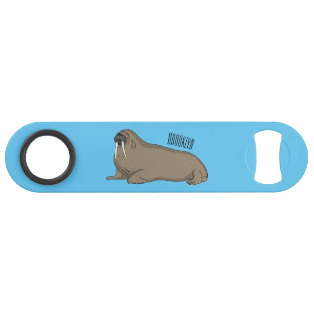 Walrus cartoon illustration  (Front (Horizontal))