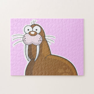 Walrus cartoon jigsaw puzzle